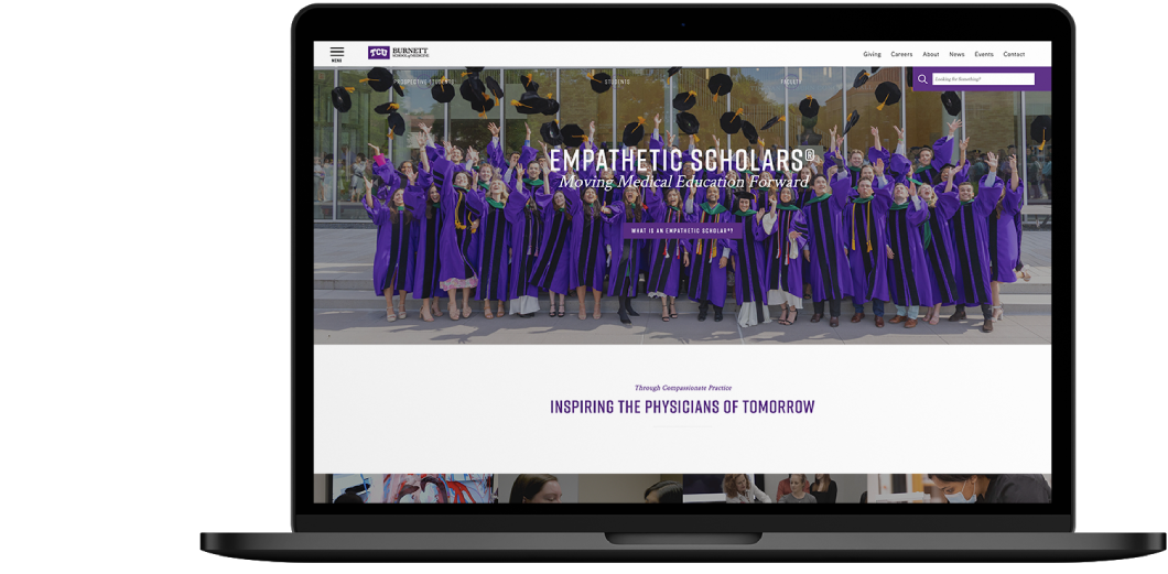 TCU Medical School Laptop Showcase