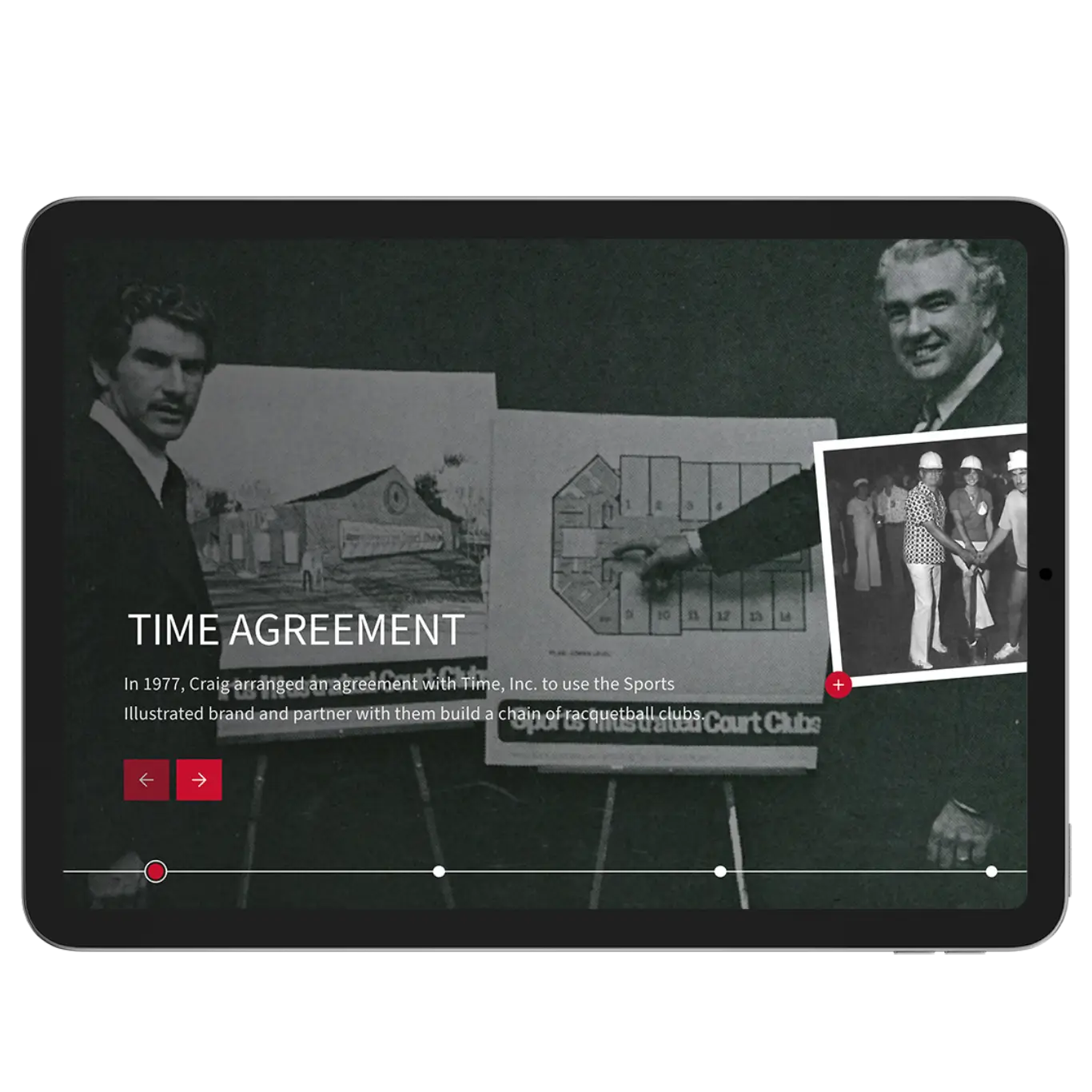 Ross Perot Tablet Showcase